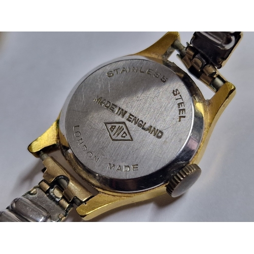 685E - 2 x Vintage Ladies Wrist Watches; 'Paragon' Swiss Made, Manual Wind, on Brown Leather Strap, and 'Je... 