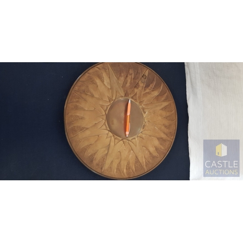 687F - 5 x Vintage Style Serving Trays & Wall Plates, In Brass, Copper & Stainless Steal with Decorative Et... 