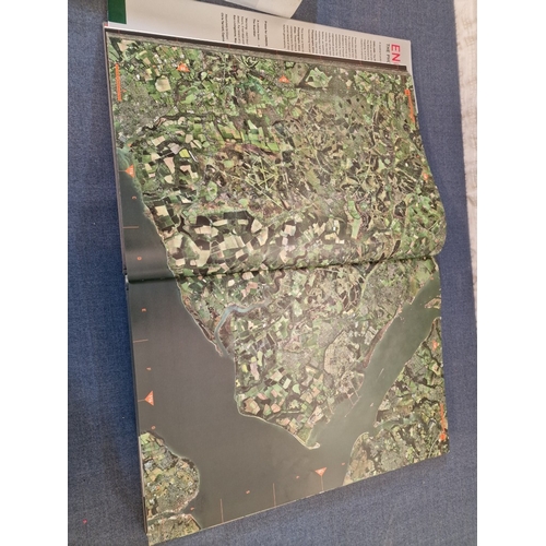 692E - Large Hardback Book 'ENGLAND, The Photographic Atlas', (2001), ISBN: 0 00 712277 2