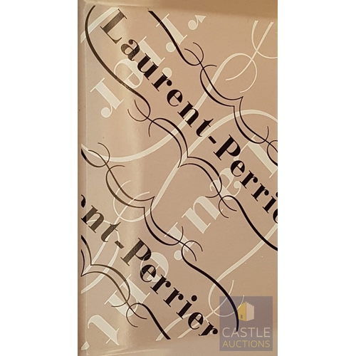 708F - Laurent Perrier Ceramic Trinket Dish/Ashtray (Approx. 15.5cm x 21cm).