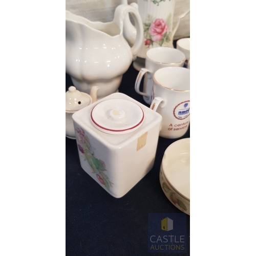 725F - Large Collection Of Kitchen Ware Including Mugs, Trinket Bowls, Jugs & Many More. A/F