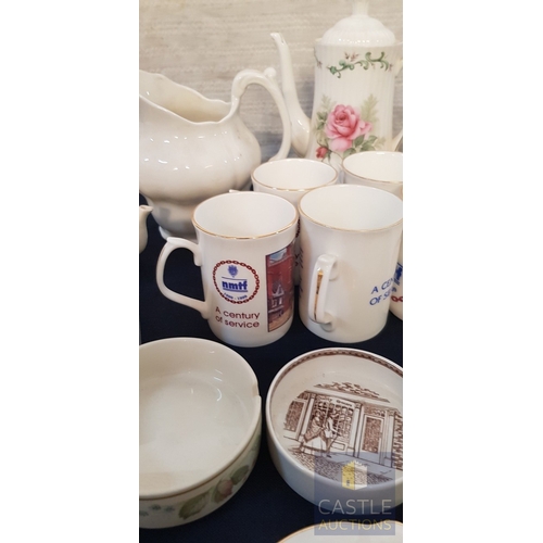 725F - Large Collection Of Kitchen Ware Including Mugs, Trinket Bowls, Jugs & Many More. A/F