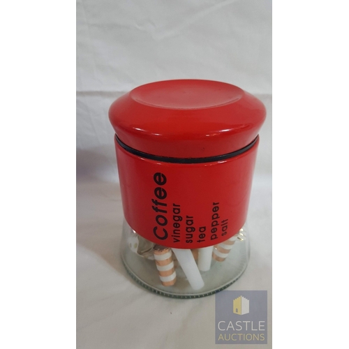 738F - Assorted Kitchen Miscellaneous; Royal Blue Glass Jumbo Size  Bowl (Approx. Ø: 40cm H: 11cm) and Bott... 