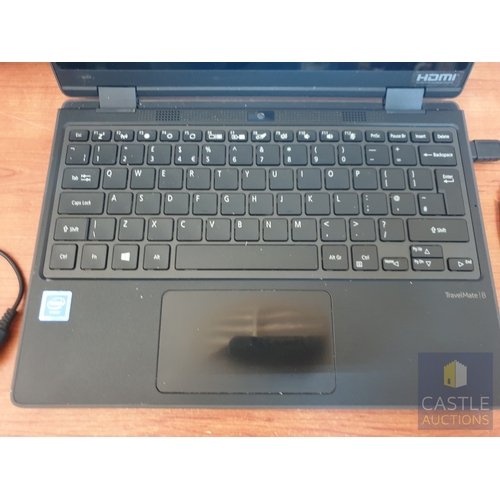 333 - Acer Travelmate Laptop With Intel 1.1GHz Processor, 4GB RAM, 57.5GB Storage, Running Windows 10Pro. ... 