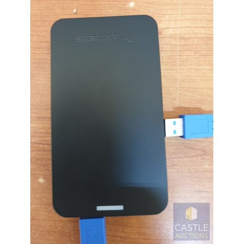 336 - Samsung 1TB SSD Hard Drive Inside Sabrent HD Enclosure, (Untested)