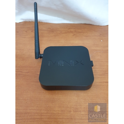 338 - Minix NEO UI 64 Bit Quad Core Media Hub/IPTV Box Together With Minix A2 Lite Wireless Remote Control... 