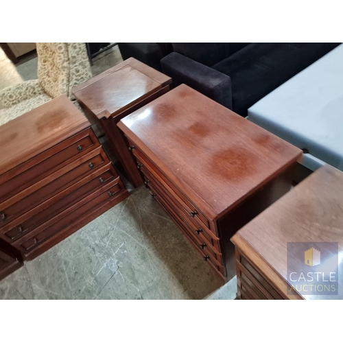 347 - Range of Classical Style Dark Wood Bedroom Furniture, Modular So Can Be Arranged to Suit Your Room: ... 