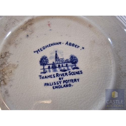 4 - Large Collection of Vintage English Blue & White China; Various 'Thames River Scenes' Patterns by Pa... 