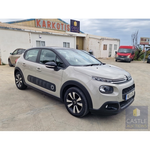 5 - CITROEN C3, 4-Door Hatchback, (2018), 1.2Ltr Automatic, with ONLY 28,700km!!! Beige Colour with Blac... 