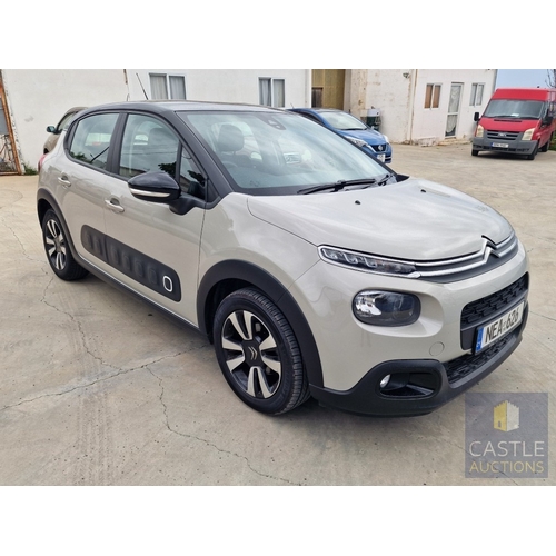 5 - CITROEN C3, 4-Door Hatchback, (2018), 1.2Ltr Automatic, with ONLY 28,700km!!! Beige Colour with Blac... 