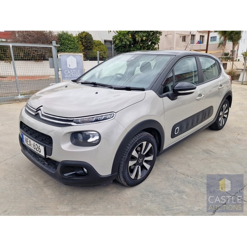 5 - CITROEN C3, 4-Door Hatchback, (2018), 1.2Ltr Automatic, with ONLY 28,700km!!! Beige Colour with Blac... 