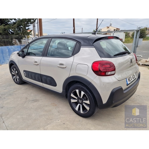 5 - CITROEN C3, 4-Door Hatchback, (2018), 1.2Ltr Automatic, with ONLY 28,700km!!! Beige Colour with Blac... 