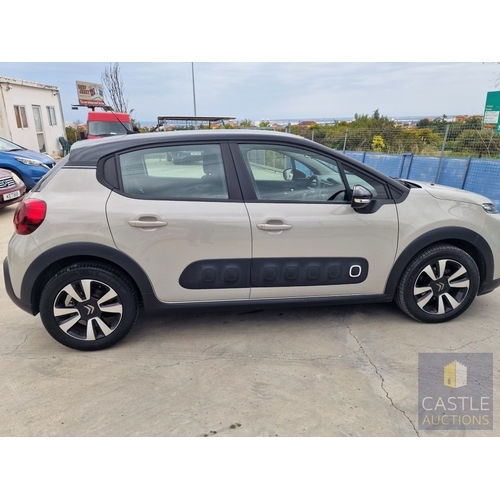 5 - CITROEN C3, 4-Door Hatchback, (2018), 1.2Ltr Automatic, with ONLY 28,700km!!! Beige Colour with Blac... 