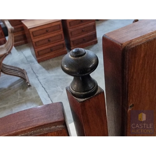 8 - Classical Style Wooden Free Standing 3-Part Dressing Table Swing Mirror with Shaped Bevel Glass, (Ap... 