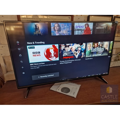 3 - LG 49'' 4K Ultra HD Smart TV with Wi-Fi, (Model: 49UH600V), with Remote and User Manual, * Basic Tes... 