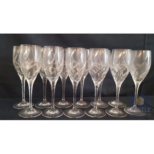 11 - Rogaška Crystal Luxury Brand, High-Quality Lead Crystal Set of Glasses(Approx. 52x Pcs) for Various ... 