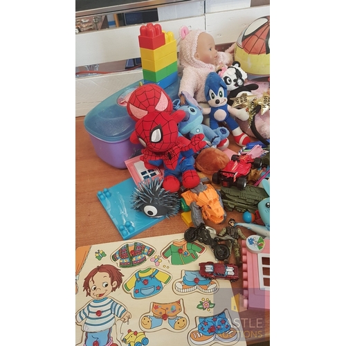 121 - Large Collection of Assorted Toys for Boys and Girls, See Multiple Photos.