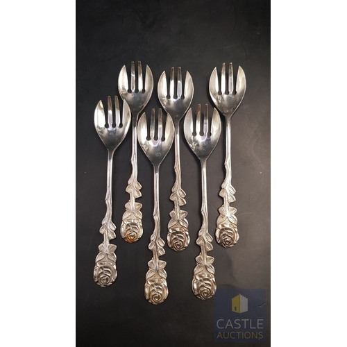 20B - Vintage Traditional Cyprus White Metal Basket with Pedestal Base Twin Handled with Hangers for 12 x ... 