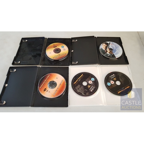 352 - Collection of 26x James Bond 007 DVD Movies, Inc Sean Connery, Roger Moore, Pierce Brosnan, Daniel C... 