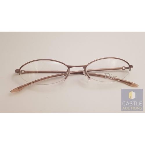 354A - CHRISTIAN DIOR Frame for Prescription Glasses, CD 3628 HJ1 135 with Fabric Case, (2)