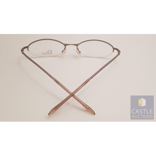 354A - CHRISTIAN DIOR Frame for Prescription Glasses, CD 3628 HJ1 135 with Fabric Case, (2)