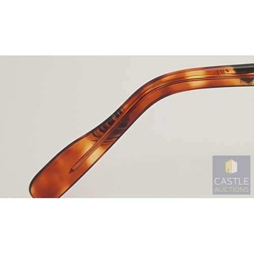 354B - RODENSTOCK 'Tortoiseshell' Frame for Prescription Glasses, R7135 A 140, Made in Germany with Fabric ... 
