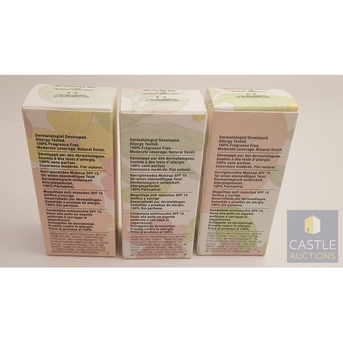 82 - 3x Clinique Even Better Makeup SPF15 Evens and Corrects; CN 10 alabaster (VF)/ CN 28 ivory (VF)/ CN ... 