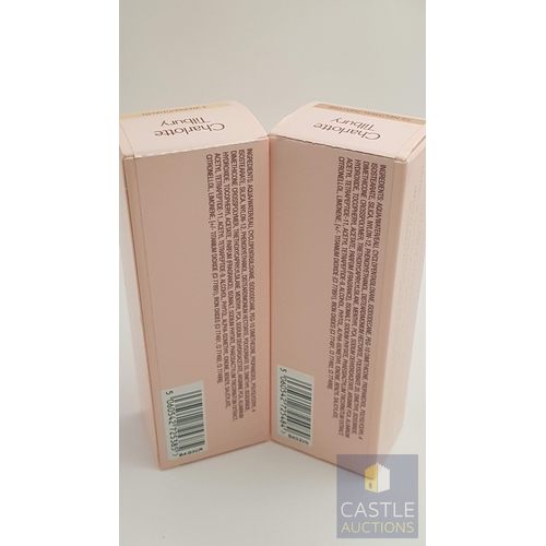 83 - Makeup Accessories; Estee Lauder (Double Wear Makeup 2W1)  and Charlotte Tilbury (Airbrush Flawless ... 