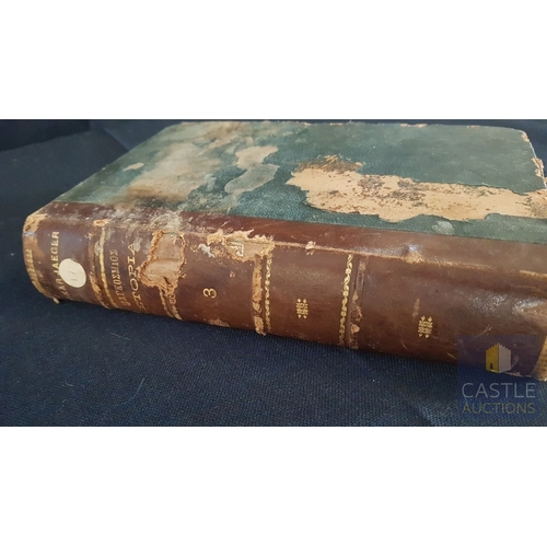 91 - Oscar Jaeger 'World History', Antique Greek Book (1899) by Athanasios Argyros, World History; From A... 