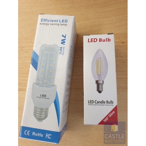 371 - Large Quantity Of Assorted LED Light Bulbs.
Unused In Original Boxes.