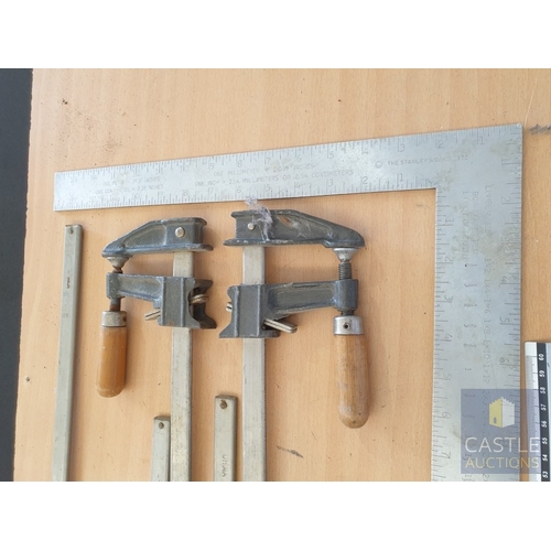 99 - 5 X Large 70cm Woodwork Clamps.