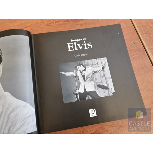 14 - Collection of Assorted ELVIS Presley LP Vinyl Records, (11), Together with Hardback Book Titled 'Ima... 