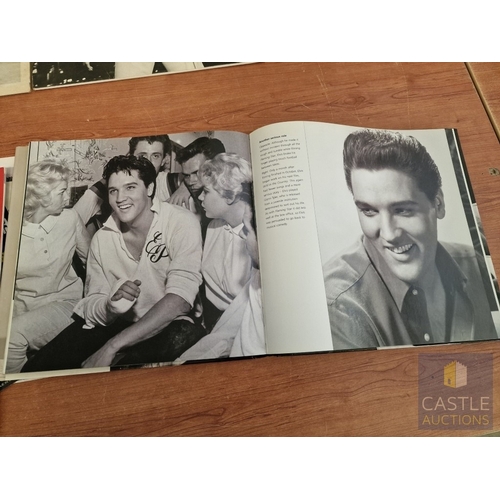 14 - Collection of Assorted ELVIS Presley LP Vinyl Records, (11), Together with Hardback Book Titled 'Ima... 