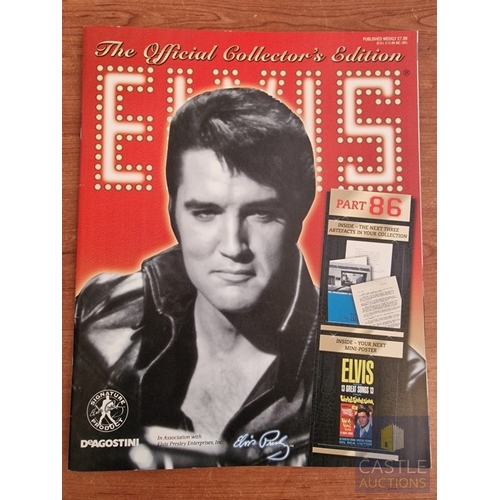 14 - Collection of Assorted ELVIS Presley LP Vinyl Records, (11), Together with Hardback Book Titled 'Ima... 