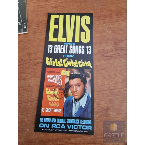 14 - Collection of Assorted ELVIS Presley LP Vinyl Records, (11), Together with Hardback Book Titled 'Ima... 