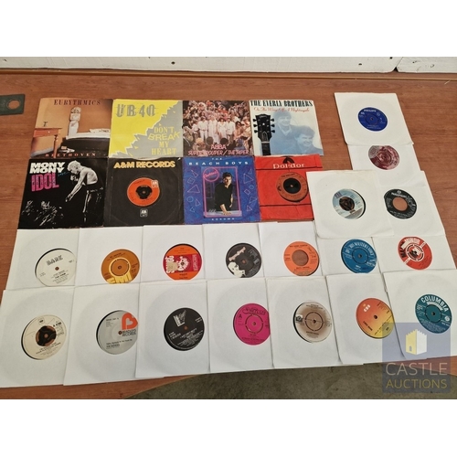 15A - Collection of Assorted 45rpm Single Vinyl Records (see multiple catalogue photos)