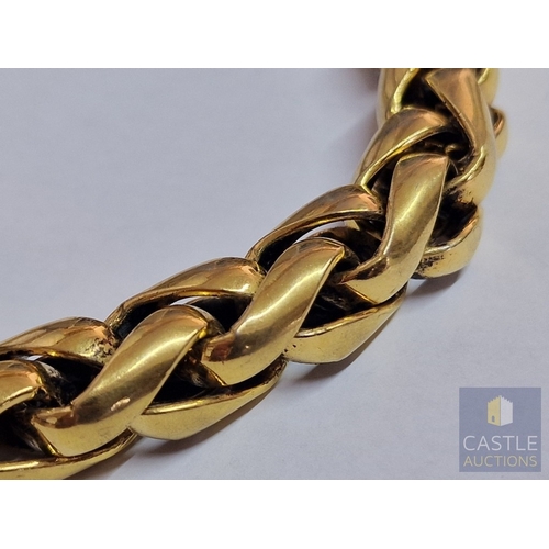 18 - 'Iradj Mioni' Statement Necklace, from New York Based Iranian Designer, with Large Cabochon Centre S... 