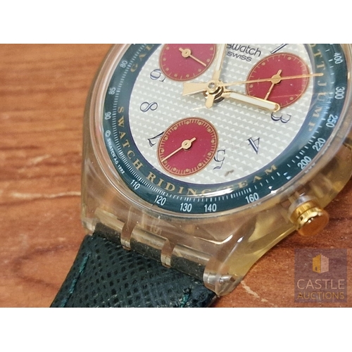 33 - 2 x Gent's SWATCH Wrist Watches (Running When Lotted), (2)