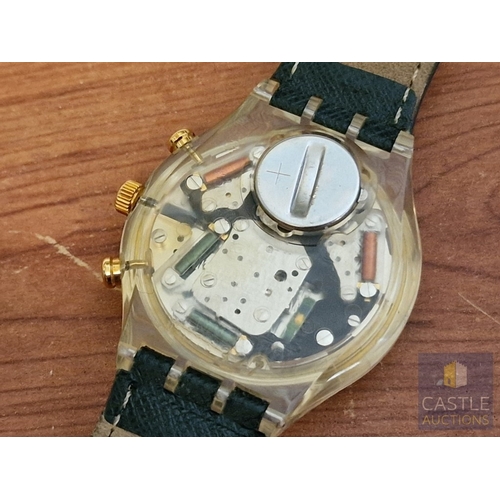 33 - 2 x Gent's SWATCH Wrist Watches (Running When Lotted), (2)