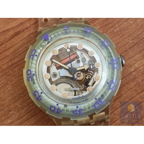 33 - 2 x Gent's SWATCH Wrist Watches (Running When Lotted), (2)