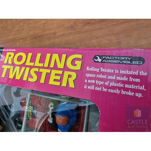 39 - 'Universal' US Aircraft Carrier Toy / Model, Together with 'Top R/C' Rolling Twister Radio Controlle... 