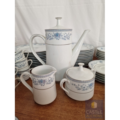 59 - Large Collection of Noritake 'Blue Hill' Tableware; Dinner & Tea Service, with Qty of Plates, Bowls,... 