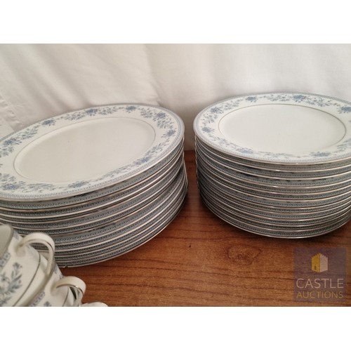 59 - Large Collection of Noritake 'Blue Hill' Tableware; Dinner & Tea Service, with Qty of Plates, Bowls,... 