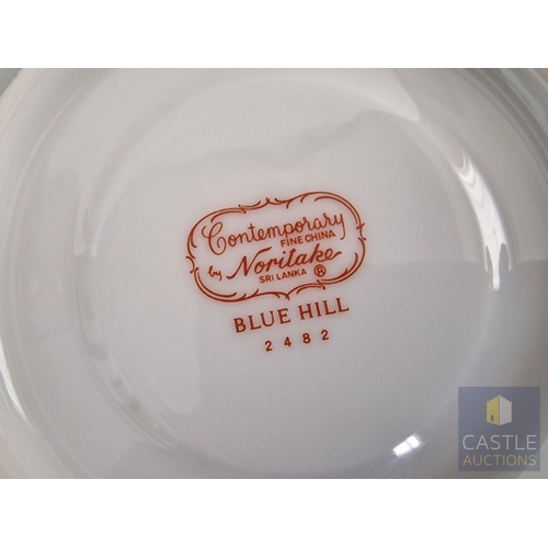59 - Large Collection of Noritake 'Blue Hill' Tableware; Dinner & Tea Service, with Qty of Plates, Bowls,... 