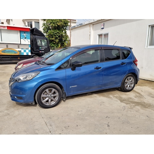 5A - Nissan Note e-power, (2019) Automatic, Hybrid, 106,000km, 5-Door Hatchback in Metallic Blue with Bla... 