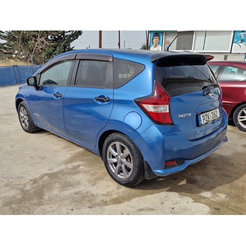 5A - Nissan Note e-power, (2019) Automatic, Hybrid, 106,000km, 5-Door Hatchback in Metallic Blue with Bla... 