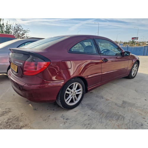5B - Mercedes C180 Coupe, (2003), 1.8L Automatic, Petrol, * ONLY 53,000km! *, Cruise Control, A/C, Remote... 