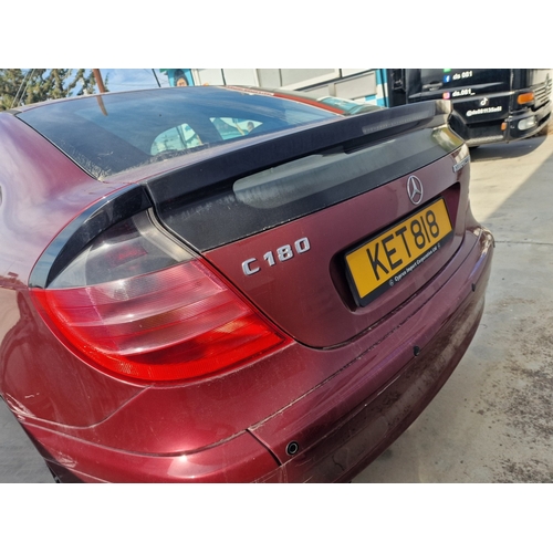 5B - Mercedes C180 Coupe, (2003), 1.8L Automatic, Petrol, * ONLY 53,000km! *, Cruise Control, A/C, Remote... 