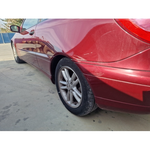 5B - Mercedes C180 Coupe, (2003), 1.8L Automatic, Petrol, * ONLY 53,000km! *, Cruise Control, A/C, Remote... 