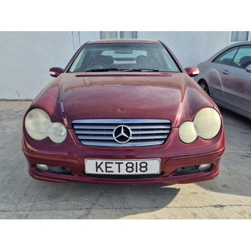 5B - Mercedes C180 Coupe, (2003), 1.8L Automatic, Petrol, * ONLY 53,000km! *, Cruise Control, A/C, Remote... 